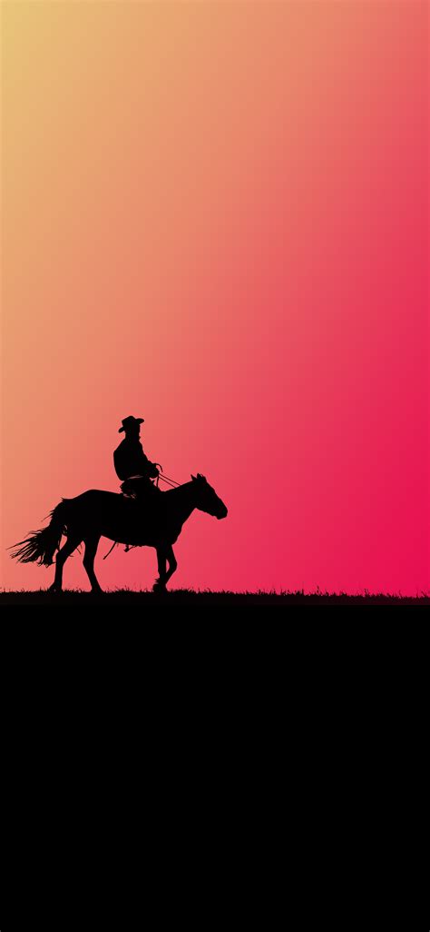 COWBOY WESTERN SILHOUETTE