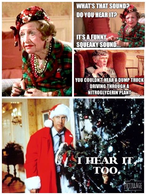 Christmas Vacation (1989) - AUNT BETHANY: What's that sound? You hear it? It's a… | Christmas ...