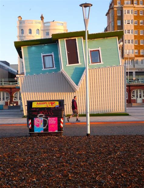 The Upside Down House (1), Esplanade,... © Simon Carey :: Geograph Britain and Ireland