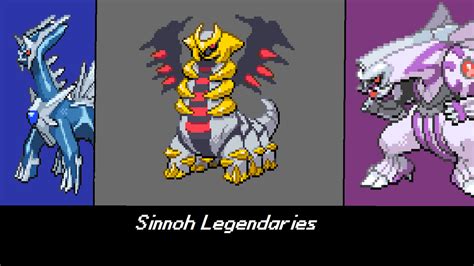 Sinnoh Legendaries - Sprite Wallpaper by Knavishstar186 on DeviantArt