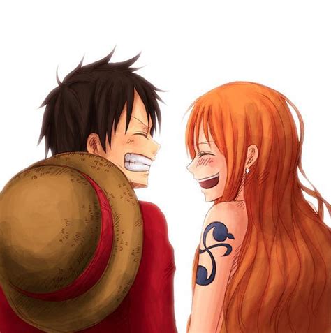 Luffy and Nami - nami Fan Art (26221637) - Fanpop