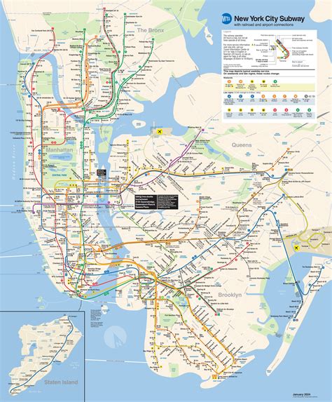 Mta Newyork Subway Map - Angela Maureene