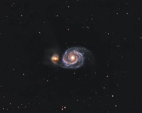 The Whirlpool Galaxy (M51) | Pictures, Facts and Location