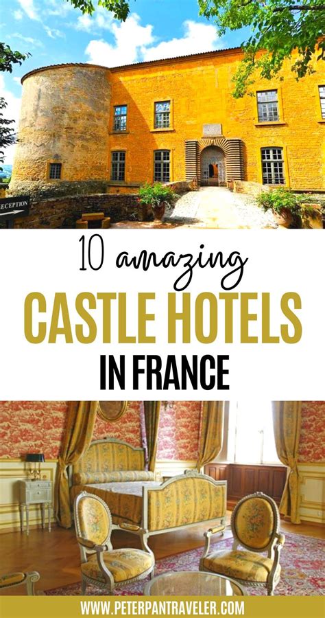 10 Amazing Castle Hotels in France | Castle hotels in france, Hotels in ...