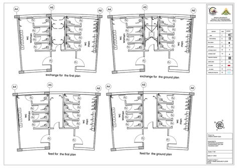 shopping mall project working drawing. :: Behance