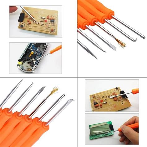 7 In 1 Electric Soldering Kit For Pcb Projects Diy Wood Burning Work 110v /220v 60w With ...