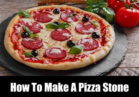 DIY - How To Make A Pizza Stone | KitchenSanity