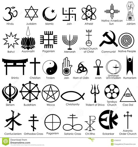 Religious Symbols | Religious symbols, Symbolic tattoos, Ancient symbols