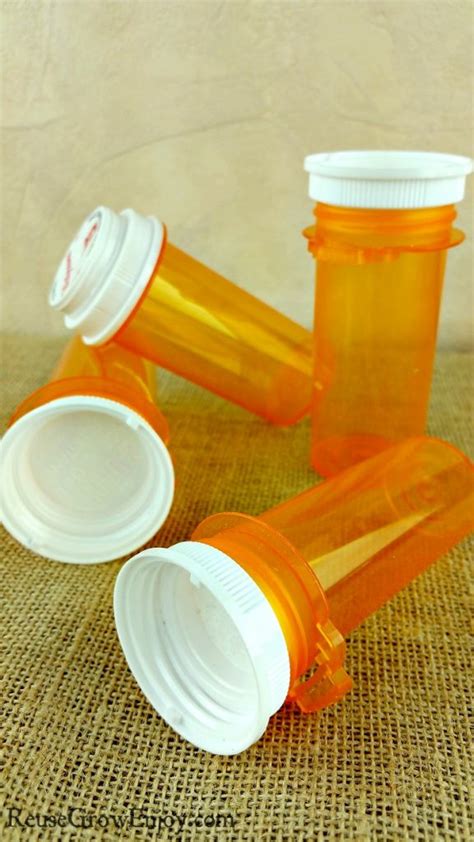 9 Ways To Reuse A Prescription Pill Bottle - Reuse Grow Enjoy