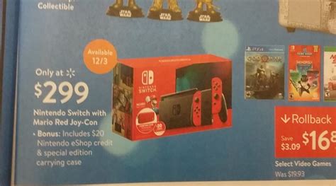 Nintendo Switch With Mario Red Joy-Con Bundle Coming To Walmart ...