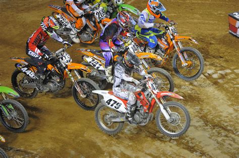 Arenacross dirt bike race speeds into Baltimore Arena