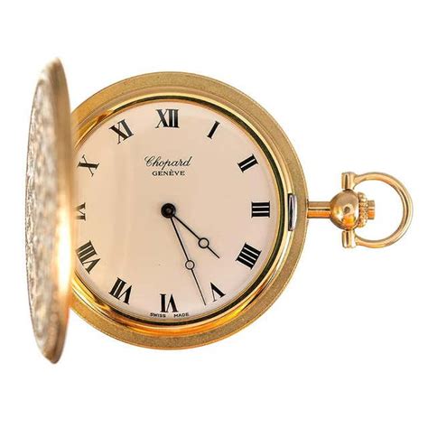 Chopard yellow Gold engraved Pocket Watch at 1stDibs | chopard pocket ...