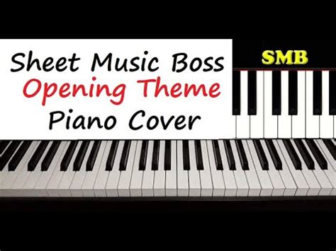 Sheet Music Boss Opening Theme Intro Piano Cover - YouTube