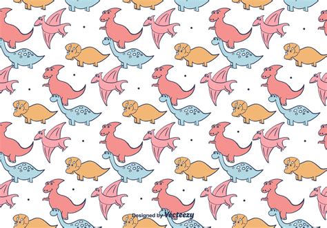 Dinosaurs Pattern Vector 129742 Vector Art at Vecteezy