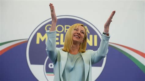 With Giorgia Meloni's victory, Italy's government will shift far-right