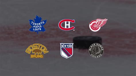 NHL Original 6: History of the League's First Teams