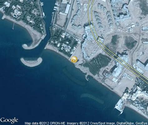 Beach in Aqaba: video, popular tourist places, Satellite map - Aqaba - Jordan , Tours TV