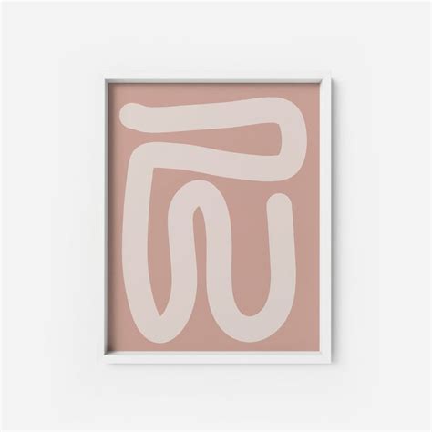 Pink Abstraction 2 | Minimalist artwork, Printable wall art, Abstract