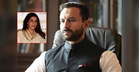 When Saif Ali Khan Slammed Amrita Singh For Doing A TV Show After ...