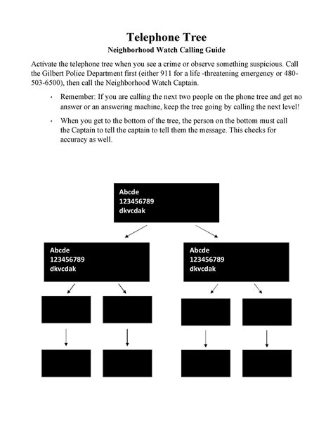 50 Free Phone Tree Templates (MS Word & Excel) ᐅ TemplateLab