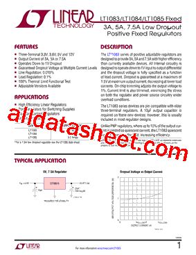 LT3080 Datasheet(PDF) - Linear Technology