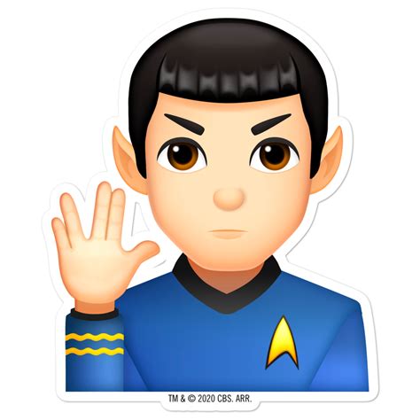 The Trek Collective: Cute Star Trek character emoji stickers for every series