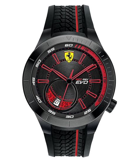 Scuderia Ferrari Black Analog Men's Watch - Buy Scuderia Ferrari Black Analog Men's Watch Online ...