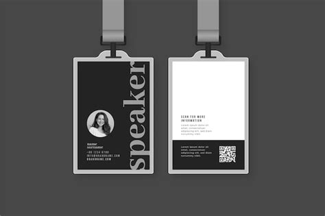 Minimalist Id Card Design With Creative Geometric Vec - vrogue.co