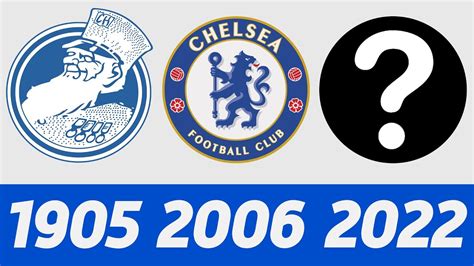 The Evolution of Chelsea F.C. Logo | All Chelsea F.C. Football Emblems in History - YouTube