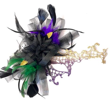 Purple Masquerade Mask Women Mardi Gras Ball Mask Lace Mask - Etsy