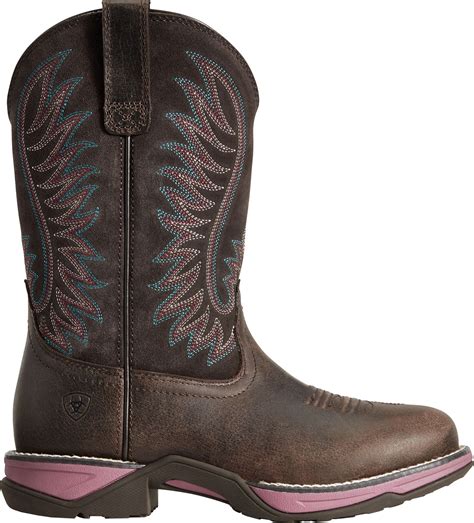 Ariat - Ariat Women's Anthem Composite Toe Western Boots - Walmart.com ...