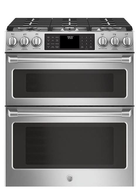 GE Café Series Ranges | Double oven range, Oven, Wall oven