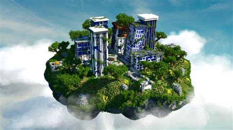 Sky city Minecraft Map