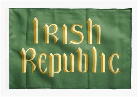 Ireland Irish Republic Easter Rising 1916 Flag - Banner, HD Png Download - kindpng