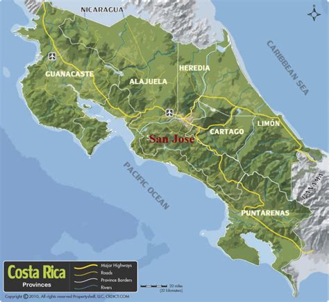 Top 5 Cantons of San Jose Province - Costa Rica Yoga Retreats | Costa Rica Yoga Retreats