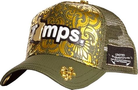 Red Monkey Tamps Holiday 4.0 Olive/Gold Fashion Unisex Limited Edition Trucker Hat Cap at Amazon ...