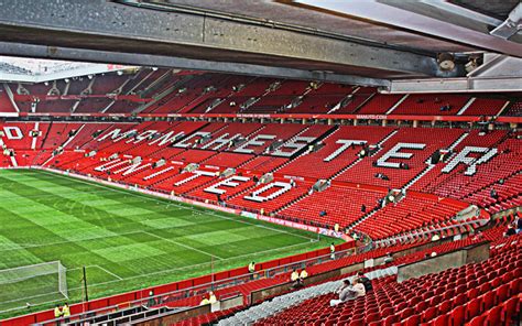 Download wallpapers Old Trafford, Theatre of Dreams, English Football ...