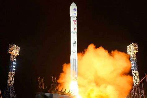 North Korea puts first spy satellite in orbit