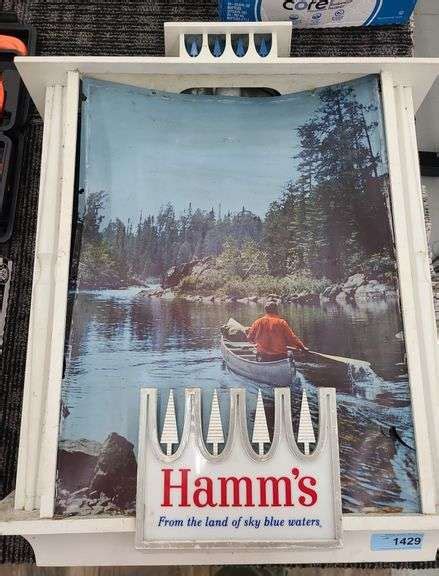 Vintage Hamms Lighted Beer Sign - Kramer Auction LLC