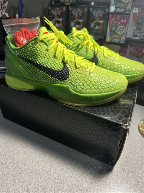 Size 9 - Nike Zoom Kobe 6 2010 Grinch for sale online | eBay