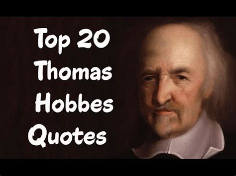 Top 20 Thomas Hobbes Quotes (Author of Leviathan) - YouTube