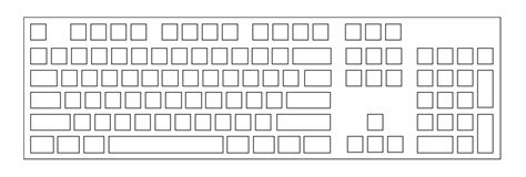 Sketch Of A Computer Keyboard at PaintingValley.com | Explore collection of Sketch Of A Computer ...