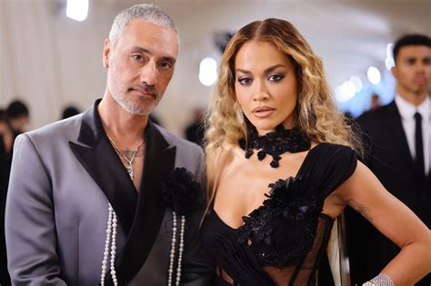 Met Gala 2023: Rita Ora oozes gothic glamour with suave Taika Waititi ...