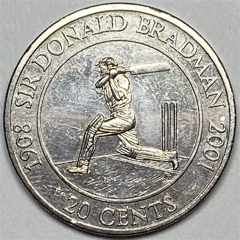 Sir Donald Bradman Australian 20 cent coin "The Don" is ac… Flickr