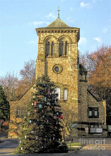 Town Square Christmas Tree Photograph by Janice Drew - Pixels