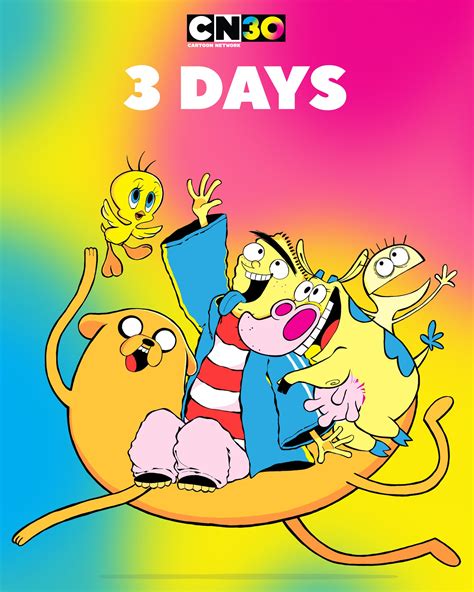 Cartoon Network on Twitter: "We are 3 DAYS AWAY from our 30th Anniversary! ⬛️⬜️ Thanks to ...