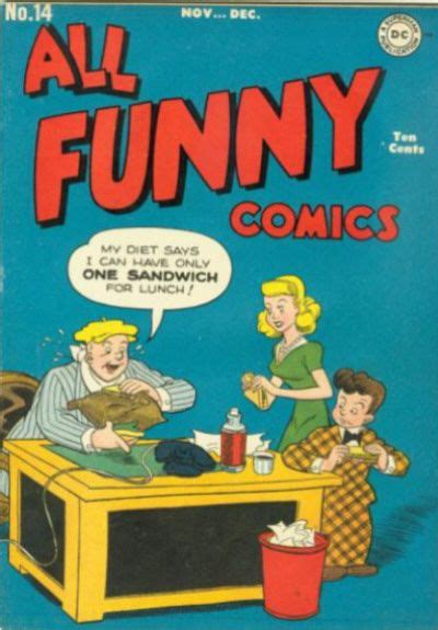 GCD :: Cover :: All Funny Comics #14