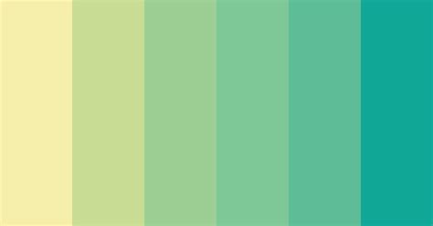 Calming Gradient Color Scheme » Green » SchemeColor.com