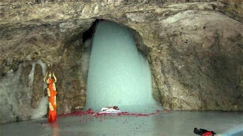 Amarnath holy ice lingam melts ahead of Sharavan Purnima due to high temp - IBTimes India