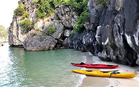 A beach on Cat Ba Island Vietnam #bestbeachesinvietnam #vietnam #vietnambeachholidays # ...